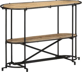 vidaXL tömör nyers mangófa tálalóasztal 110 x 42 x 76 cm