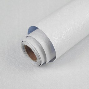Fali tapéta tekercsben öntapadós vízálló 40x300cm Fehér