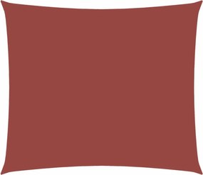 vidaXL terrakotta téglalap alakú oxford-szövet napvitorla 2,5 x 3 m