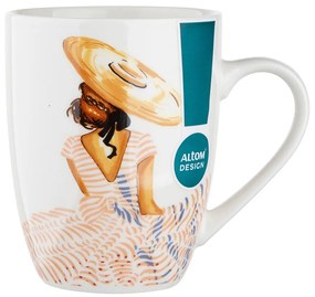 Altom Orange dress porcelán bögre, 300 ml