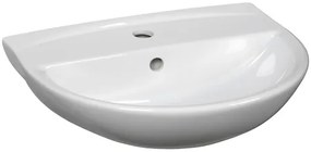 Ceramia S-Line Pro mosdó 58,5x42,5 cm fehér színben fényes felülettel középső nyílással SIKOSSLPRO6042