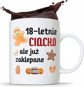 Bögre Tökéletes Ajándék Születésnapra 18 18-es 18-as évek fotónyomtatással