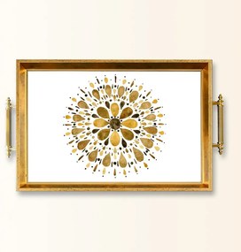 Üveg tálca, 38×24 cm – TPEA9802