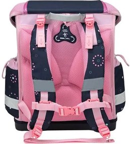 Iskolatáska, fémcsat, BELMIL Classy Midnight Butterfly, éjféli pillangó (BL40313AG73)