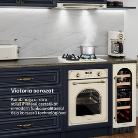 Klarstein Victoria gázfőzőlap | 3 alumínium égő | földgázzal és PB-gázzal kompatibilis | 6050 W | 45 cm