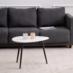 Dohányzóasztal 60×40 cm, MDF, Fehér. AF-3011 WT