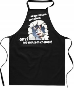 Konyhai Kötény fekete Grillezéshez korábban érkezett ajándék FA_728_cz