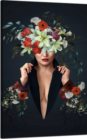 VĂĄszonkĂ©p VirĂĄgok NĆ SzĂ©psĂ©g TermĂ©szet 50x80 cm AjĂĄndĂ©knak is tökĂ©letes