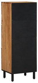 Magas szekrény 40x33x110 cm Tömör akác fa