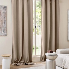 Barna kordbársony termo függöny 140x260 cm Madison – douceur d'intérieur