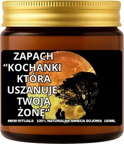 Szója illatgyertya 180 ml A szerető illata, amely tiszteletben tartja a feleségedet