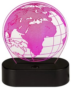 3D földgömb lámpa