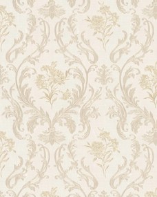 Vinyl tapéta flizelin díszek bézs