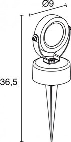 Novolux CATANIA 482A-L0107A-04 Kerti reflektor 1x7W/LED 777LM IP65