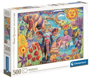 Elefánt Carnival 500 db-os puzzle Clementoni