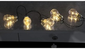 Glow fehér LED fényfüzér, hosszúság 1 m - Star Trading