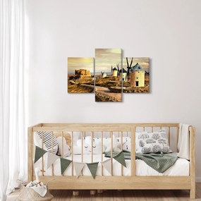 Kép - Szélmalmok (90x60 cm)