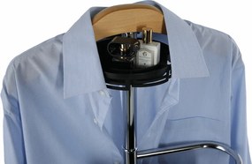 Szobainas, természetes fa/króm, SUNIL