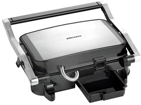 Concept ge2005 - Kontakt grill 1500W/230V rozsdamentes/fekete