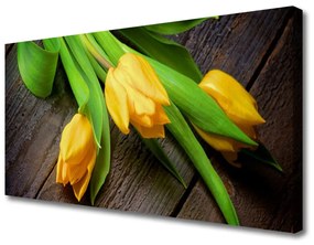 Canvas kép tulipán virágok 125x50 cm