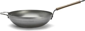 De Buyer 5717.32 - MINERAL B BOIS 32 cm wok serpenyő
