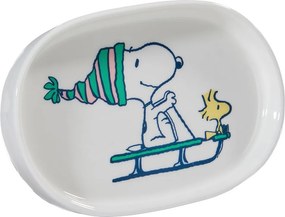 PEANUTS ovális tálka , Snoopy és Woodstock