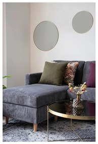 Jersey falitükör aranyszínű kerettel, ø 40 cm - House Nordic