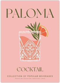 Poszterek 50x70 Paloma ital Alkoholos koktél