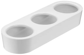 WMF - Önöntöző fűszernövény cserép 3db GOURMET fehér/rozsdamentes