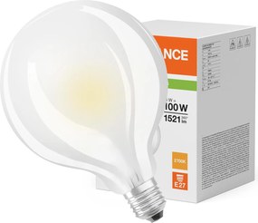 Izzó E27 Globe 11W 1521lm 2700K Meleg fényerőszabályozható Filament Ledvance