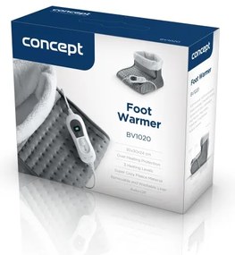 Concept BV1020 - elektromosan fűthető cipő 100 W / 230 V 30x30 cm szürke/fehér