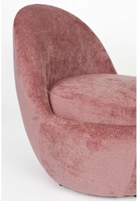 Rózsaszín fotel Nash – White Label