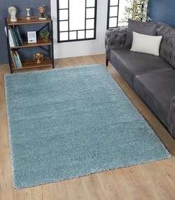 Plain Shaggy szőnyeg 01800A Világos Türkiz 200x290