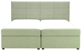 Franciaágy Boxspring 180 cm Revenant (mentol) (ágyráccsal és matraccal) (tárolóhellyel). 1098561