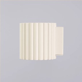 Krémszínű fali lámpa ø 10 cm Zora – Sollux