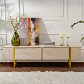 Serenity Travertine TV-állvány
