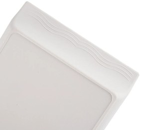 Orion Retro tálalótálca fehér, 29,5 x 13 cm