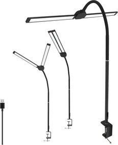 Brilagi - dimmelhető LED-es asztali lámpa USB VARIO LED/14W/5V 3000-6000K fekete