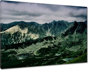 Képek 100x70 Tátra Lengyel hegyek Kilátás