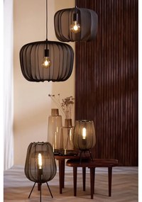 Fekete mennyezeti lámpa ø 50 cm Plumeria – Light &amp; Living