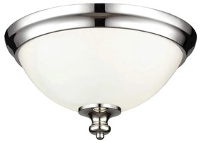 Feiss FE-PARKMAN-F-PN - Mennyezeti lámpa PARKMAN 2xE27/60W/230V
