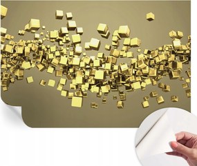 Fotótapéta Öntapadós tapéta a szobába Kreatív kockák 104x70 cm