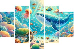 Kép - A világ a víz alatt (150x105 cm)
