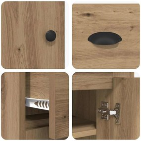 Magasfiú fiókkal Artisan tölgy 70 x 35,5 x 67,5 cm Faanyag