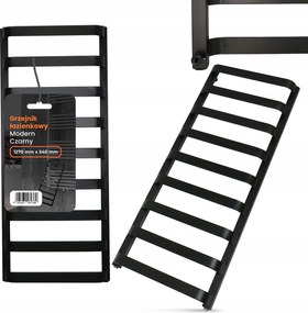 Radiátor Fürdőszobai radiátor Létra 1270x540 Létra Fali Fekete 2G