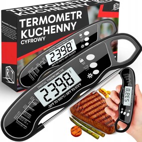 Konyhai Digitális Hús-élelmiszer Hőmérő Csapos Grillhez LCD -50°C