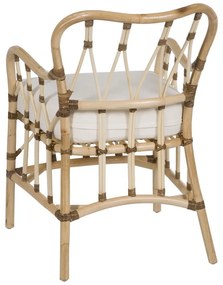 Natúr színű szőtt fotel – Ixia