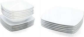 Tányérkészlet Étkezőkészlet 6 személyes/18 részes