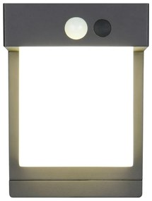 Napelemes LED fali kültéri lámpa (magasság 14 cm) Colombo – Trio