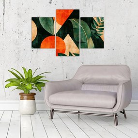 Kép - Geometrikus természeti minták II. (90x60 cm)